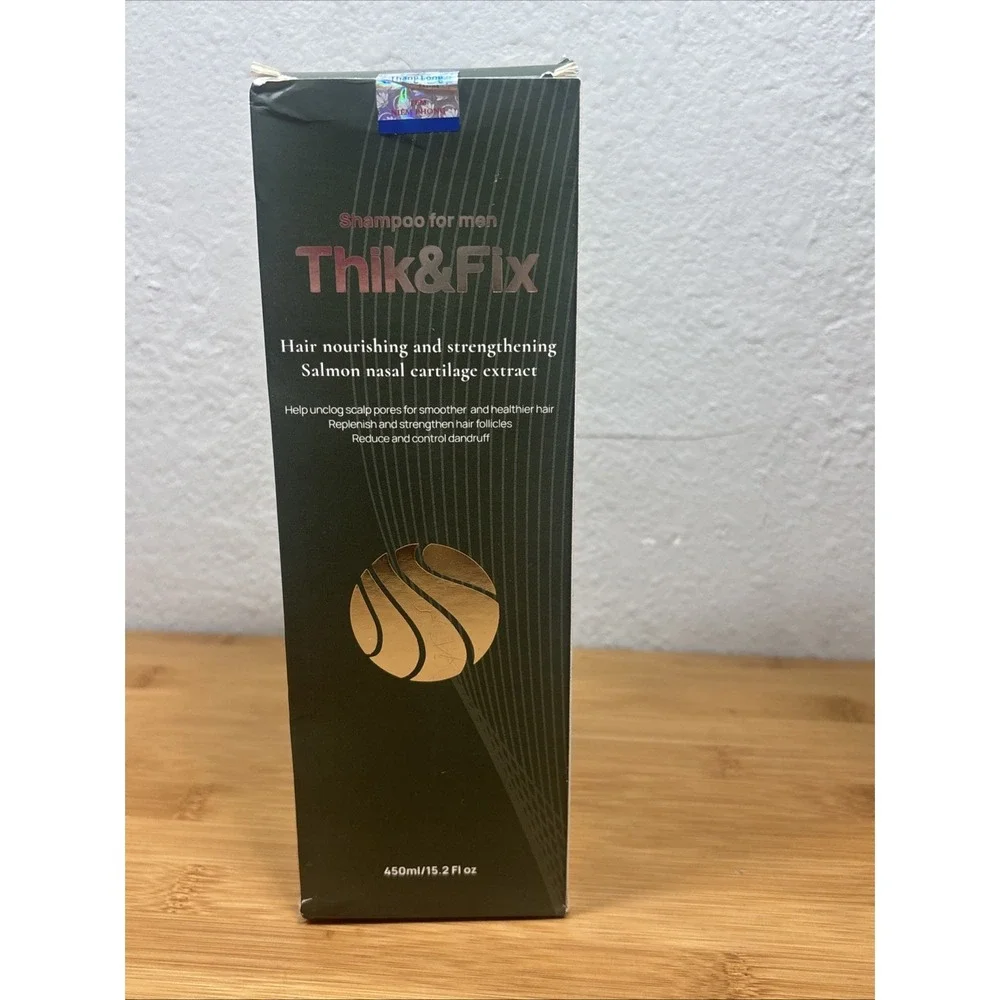 Thik&Fix Hair Thickening & Growth Shampoo Anti-Hair Loss 15.2 Oz